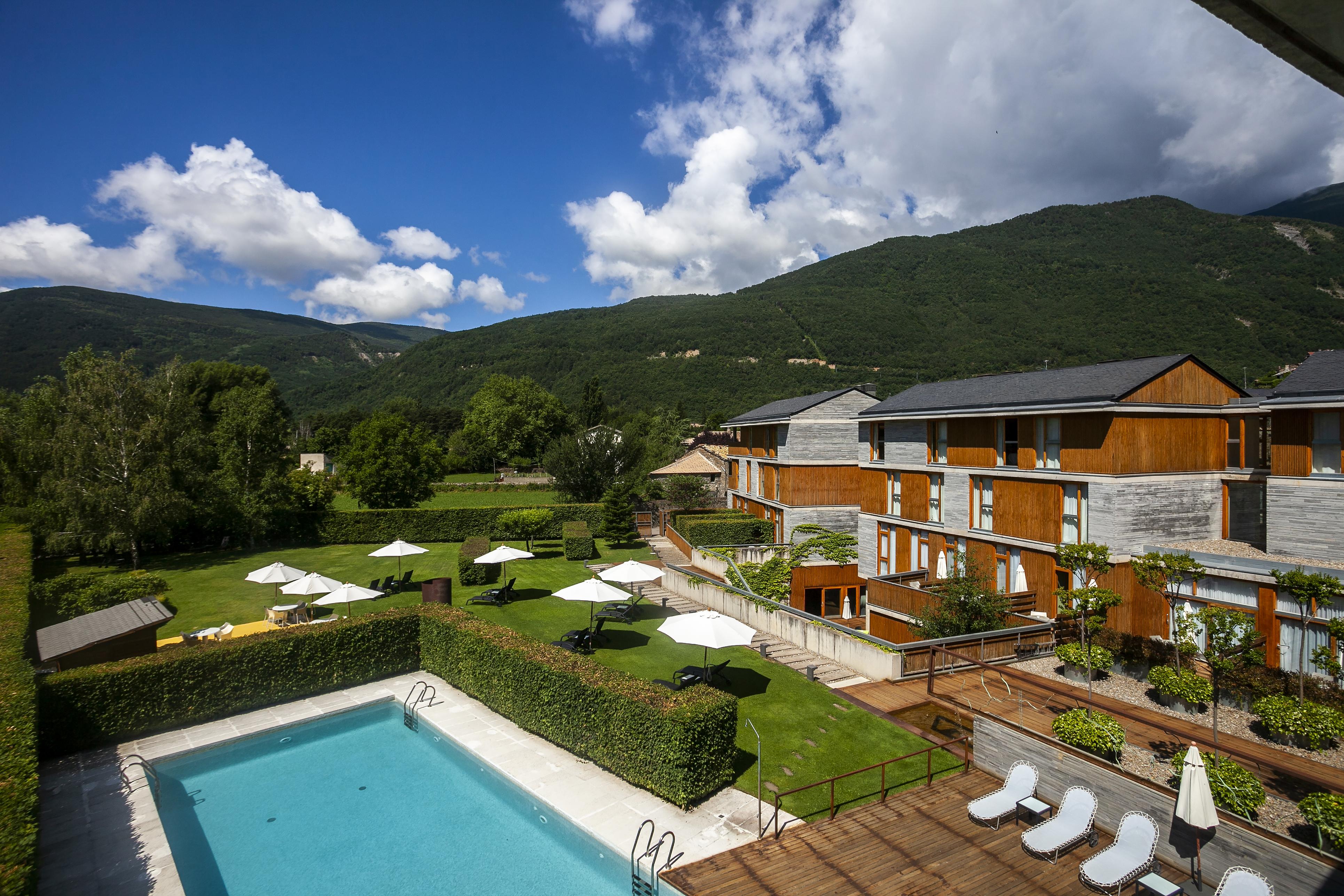 Hotel Tierra De Biescas Esterno foto